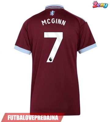 Lacne Ženy Futbalové dres Aston Villa John McGinn #7 2026-27 Krátky Rukáv - Domáci